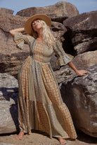 bohemian ethnic dress