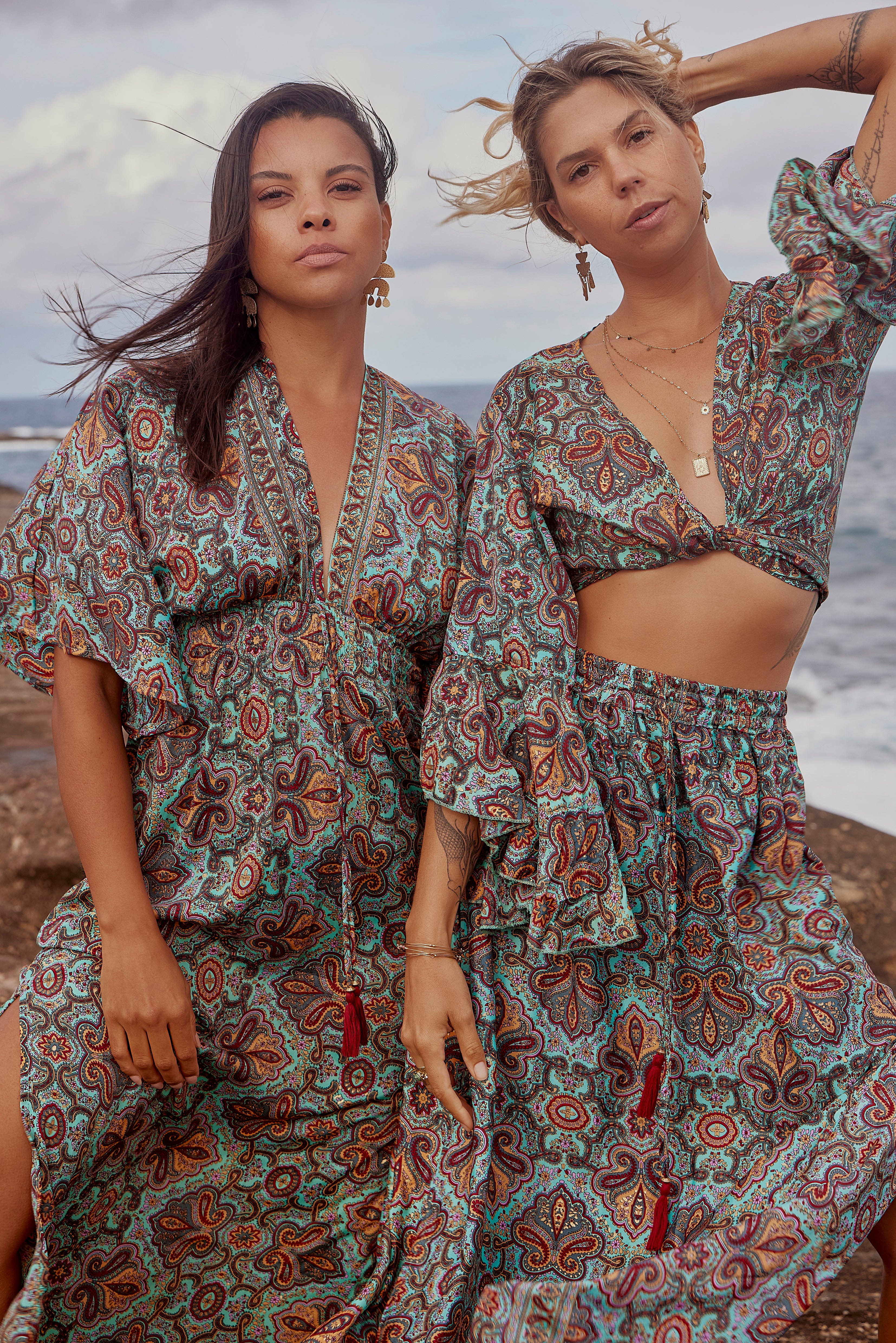 bohemian beachy dress