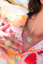 Le Soleil Necklace – 18k Gold-Plated, Tarnish-Free Stainless Steel